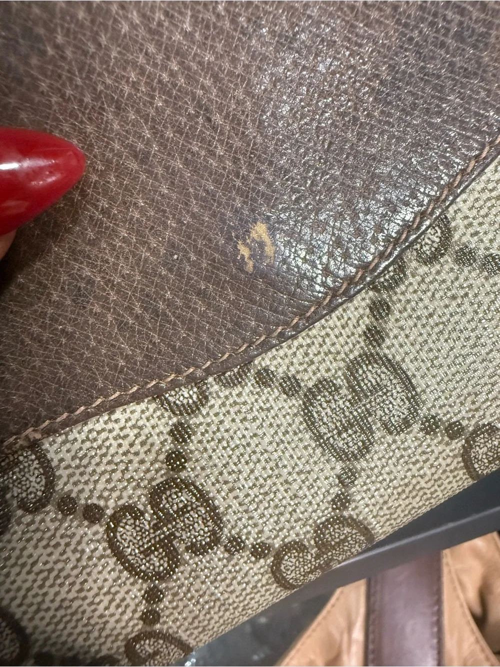 Vintage 1970s Gucci Accessory Collection GG Supreme Continental Wallet - Picture 14 of 14